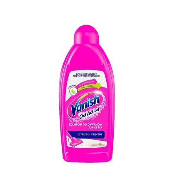 Pranie ręczne szampon do dywanów Vanish Clean & Fresh Cytryna 500 ml