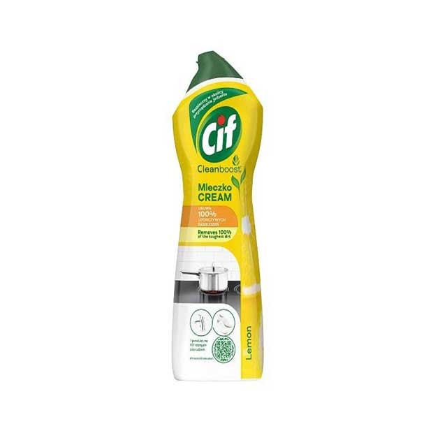 Mleczko do czyszczenia powierzchni Cif Cream Lemon 780 g
