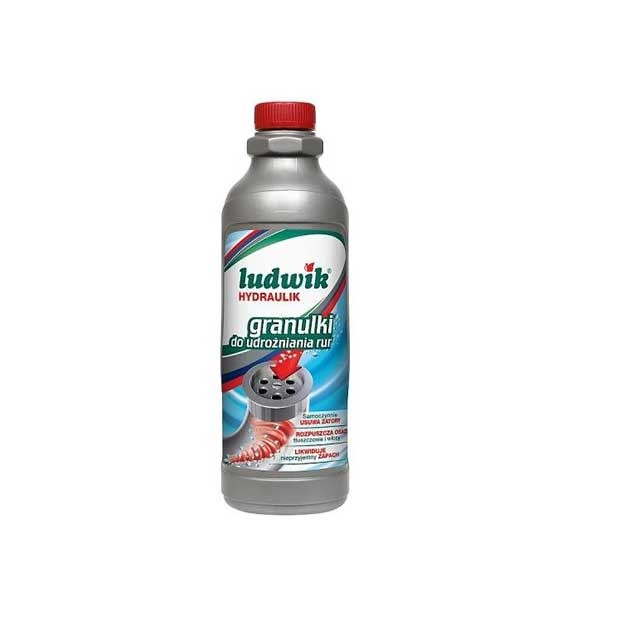 Granulki do udrożniania rur Ludwik Hydraulik 850 g