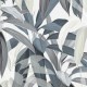 Tkanina Zasłonowa Satyna - avangardowe liście 190cm