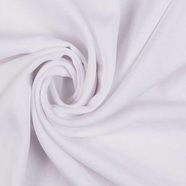 Tkanina Batyst Śnieżna Biel