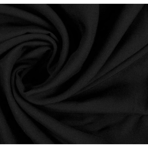 Tkanina Batyst Czarny