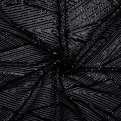 Cekiny w trójkaty czarne