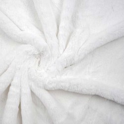 Dzianina Futerkowa włos 10mm śmietankowy misiek