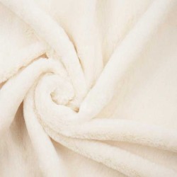 Dzianina Futerkowa włos 8mm kremowa