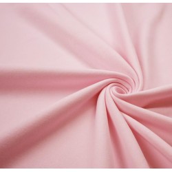 Dresówka drapana róż pudrowy